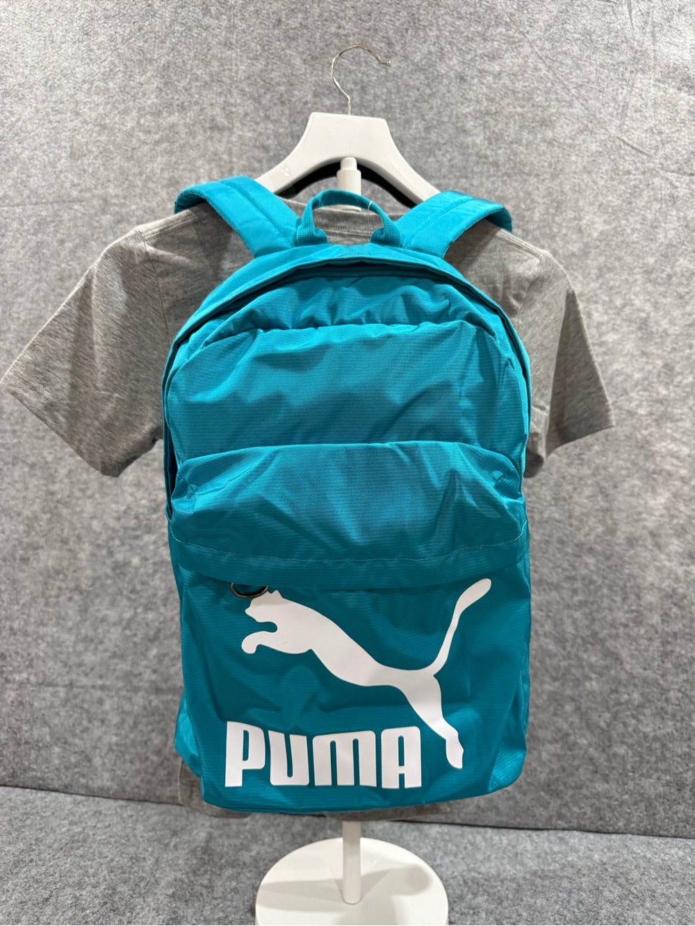 Puma Teal Blue Everyday Backpack with White Logo